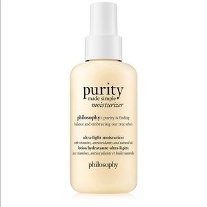 NEW in box philosophy purity moisturizer 4.7 FL OZ